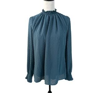Blue Rain Long Sleeve Top Medium